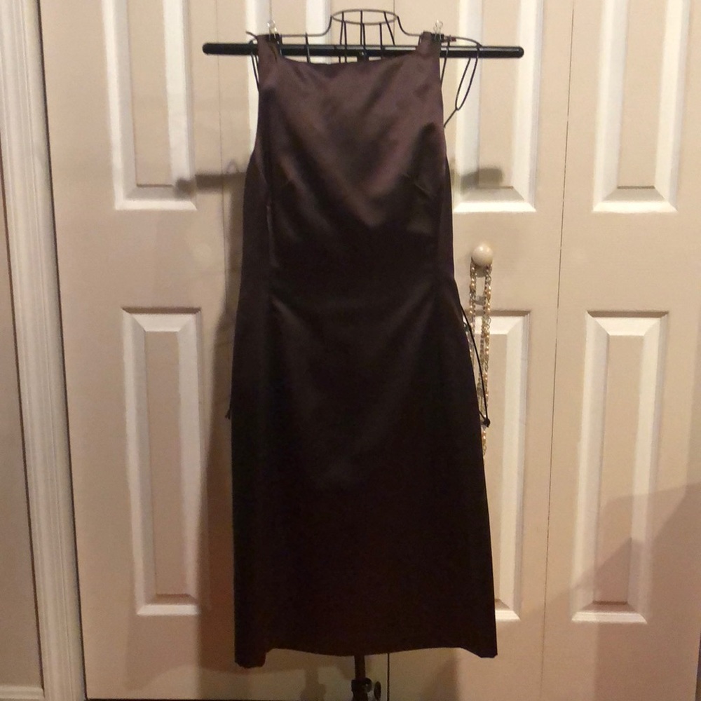 Brown Nicole Miller size 6 dress